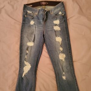 Torrid Bombshell Skinny Crop Jeans